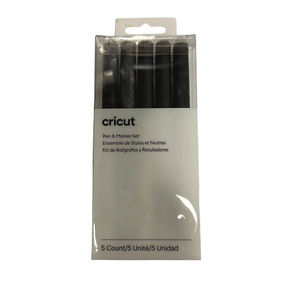 Cricut 5pc Black Calligraphy Variety Pen Set - Picture 1 of 10
